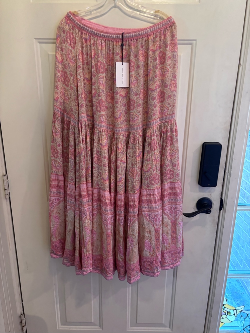 Spell and the Gypsy Collective Poinciana Maxi Skirt In Cotton Candy size XL NWT - Picture 10 of 13